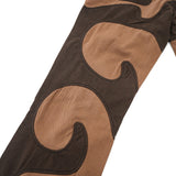 2 TONE PATCHWORK TROUSERS