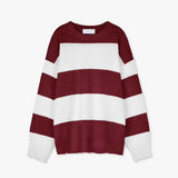 ASCLO Mohair Brush Border Knit (5color)