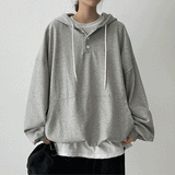 サンバーボキシーボタンフードアノラック / San Burboxy Button Hood Anorak