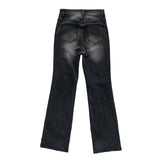 Sand boots cut pants (2colors)