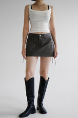 コルセットクラックスカート / Corset Crack Skirt (2color)