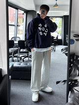 heyzer semi wide banding pants