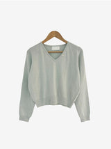 Soft Cashmere V-neck Knit (3 colors)