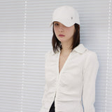 VZ Minimal Stud Ball Cap / White