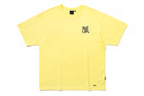 リセントロゴTシャツ / RECENT LOGO TEE_LIGHT YELLOW