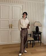 22S/S フラワーベーシックシャツ (5 color) (6691088728182)