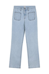 クシオジーンズ / CUSHIO JEANS / STRAIGHT DENIM PANTS