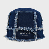Vintage denim bucket hat
