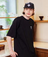 Palm Tree Logo T-Shirts Black
