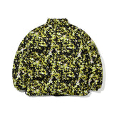 REVERSIBLE DOWN PADDING JUMPER  BLACK/DOT CAMO