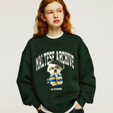プレッピーマルチーズスウェットシャツ / (NO napping)Preppy maltese sweatshirts