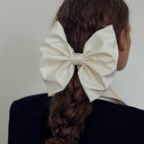 Large Satin Ribbon Hair Pin (6611859079286)