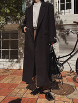 [WOOL 50%][PREMIUM/MADE] Bless Wool Maxi Coat