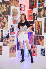ADCレースクロップTシャツ / TOP(9325) ADC Race Crop Tee