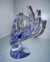Pierced drop ornamental hairpin
