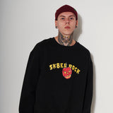 SKULL CHERRY SWEAT SHIRT BLACK (6612502446198)
