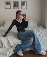 (ユニセックス) ゲットーマキシワイドデニム / (UNISEX) Getto Maxi Wide Denim