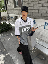 No.0156 015 ラグビーハーフTシャツ