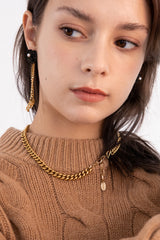 サージカルボールドチェーンネックレス/Surgical bold chain necklace