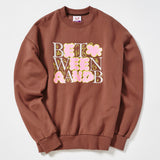 バブルグラフィックスウェットシャツ/Bubble Graphic Sweatshirt _ Brown