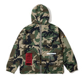ウィンドブレーカージャケット / 21SS TECH WINDBREAKER JACKET CAMOUFLAGE / BLACK