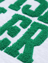ブークルカレッジスウェットシャツ/BOUCLE COLLEGE SWEATSHIRT LIGHT GREY(CV2CFUM469A)