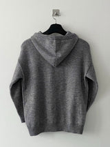 Wishful stitch knit hood