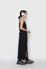 ロングスリットスリーブレスドレス / long slit sleeveless dress