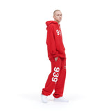 939ロゴフード / 939 LOGO HOOD (DEEP RED)