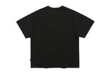 ウェーブロゴTシャツ/WAVE LOGO TEE SHIRT_BLACK