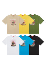 VENTIQUE Bear Lightning T-shirt 6color