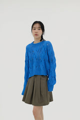 プレッツェルカーリーニット / Pretzel Curly Knit (4color)