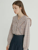 (BL-21511) DETACHABLE SAILOR COLLAR BLOUSE PINK (6597676204150)