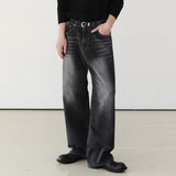 NT BLACK WIDE DENIM PANT'S