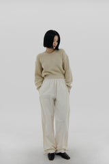 リボンジョガートレーニングパンツ / Ribbon Jogger Training Pants (6color)