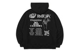 モノクロームパーカー / MONOCHROME HOODIE_BLACK
