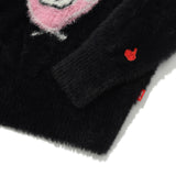 Witty Bunny ホリデーグラフィックニット [BLACK]