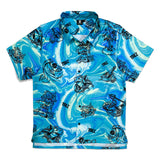 TZ SUMMER BEACH SHORT SLEEVE SHIRT - BLUE (6635120197750)