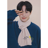 HOLYNUMBER7 X CHOI BYUNGCHAN レタリングエンブロイダリーマフラー