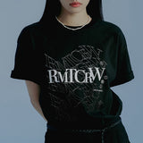 ウェーブロゴTシャツ/WAVE LOGO TEE SHIRT_BLACK