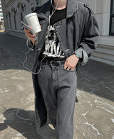 22ss denim trench coat (6694903709814)
