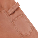 Relaxed Double Knee Jeans - Orange
