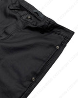 EN Coated Washing Bootcut Slim Pants