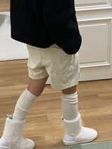 Norman middle fur boots 