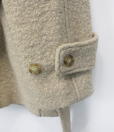 ウールテリーハーフコート/Wool terry half coat (3color)