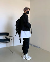 クロップハイネックジャンパー/SI Crop High-neck Jumper (2 colors)