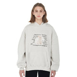 エンジェルキャットフーディー/[IHD004-3] ANGEL CAT HOODIE - OATMEAL