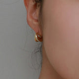 オーバルボリュームイヤリング / oval volume earring