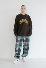 ロイヤルフリースベアラビットジョガーパンツ / BSR2223FWPT073 ROYAL FLEECE JOGGER PANTS BEAR RABBIT DARK CHECK