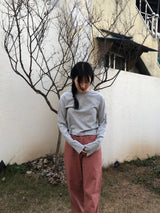 Mood basic crop t-shirt